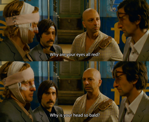 Enlightenment: Wes Anderson's film The Darjeeling Limited
