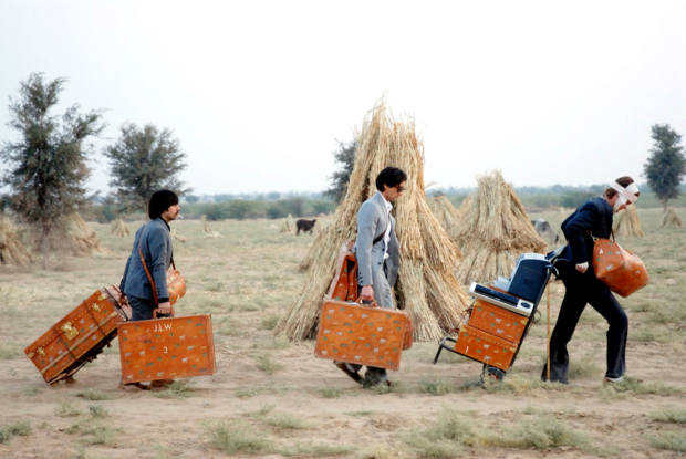 Wes Anderson At Arrivals For The Darjeeling Limited Los Angeles